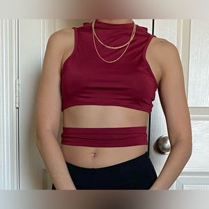 SHEIN Spandex Material Top